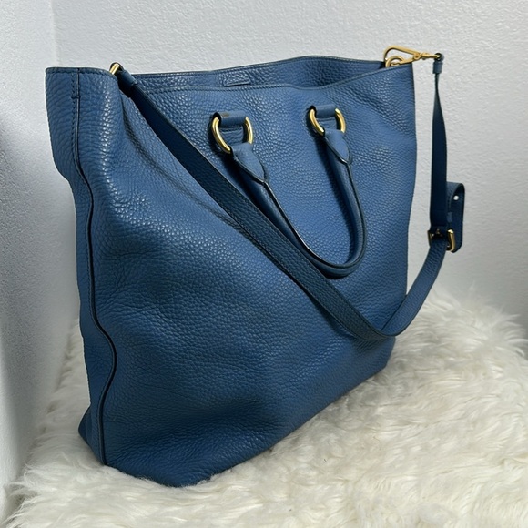 💯 Authentic Prada Two-Way  Leather Tote Bag🍀 - Picture 9 of 17